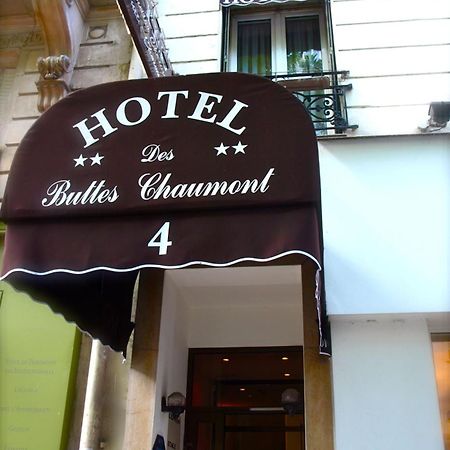 Hotel Des Buttes Chaumont Párizs Kültér fotó