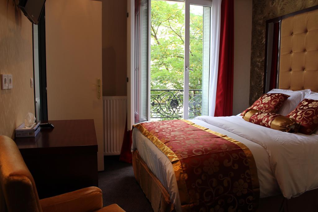Hotel Des Buttes Chaumont Párizs Szoba fotó