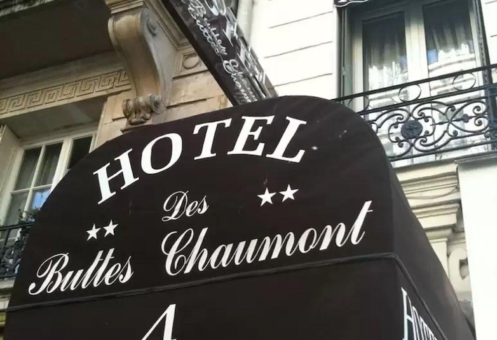 Hotel Des Buttes Chaumont Párizs Kültér fotó