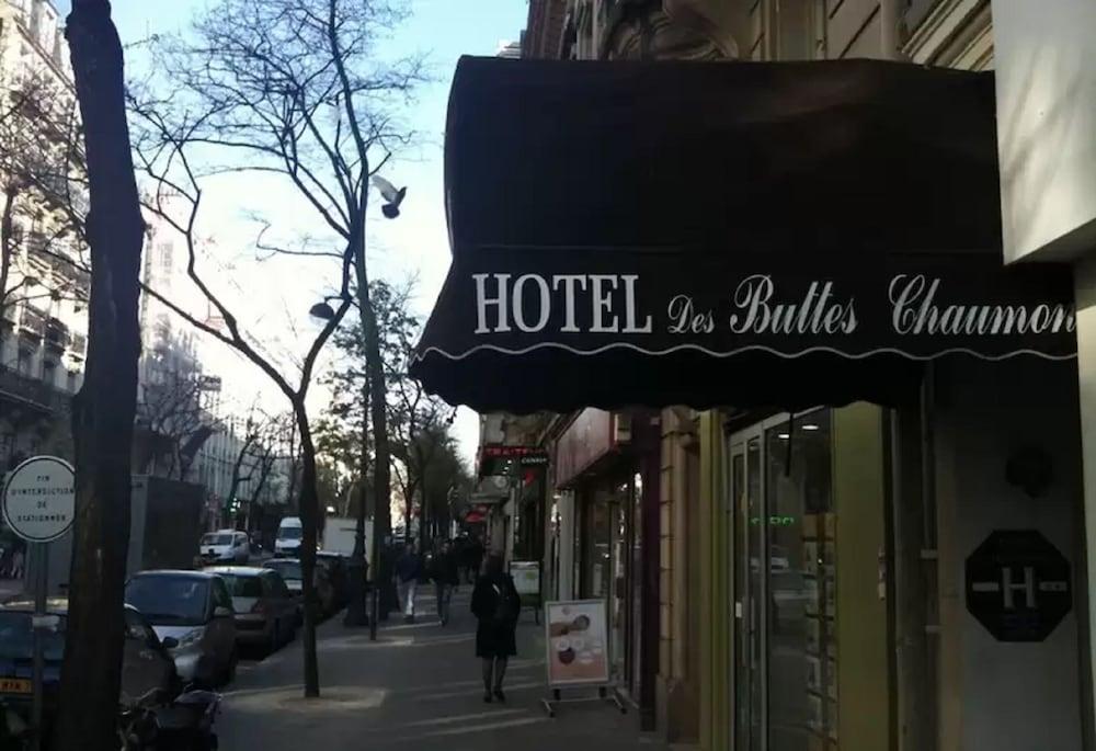 Hotel Des Buttes Chaumont Párizs Kültér fotó