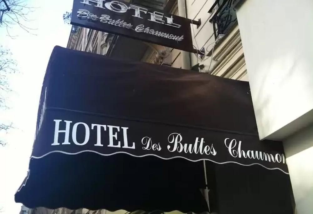 Hotel Des Buttes Chaumont Párizs Kültér fotó