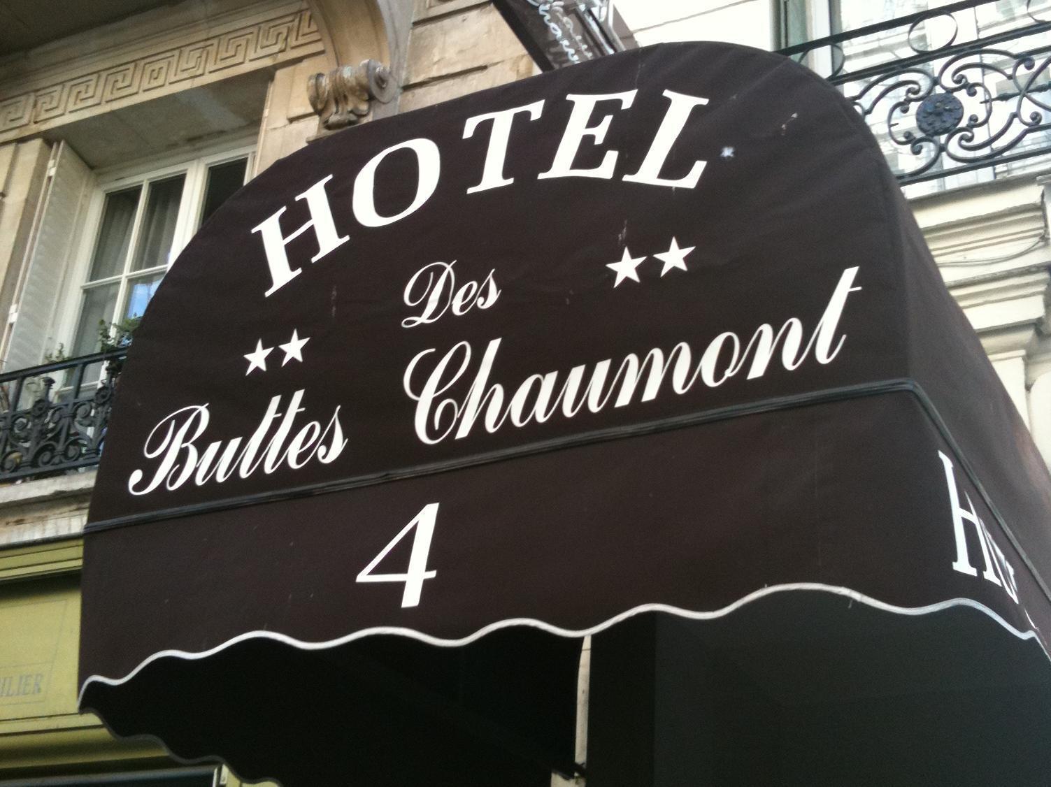 Hotel Des Buttes Chaumont Párizs Kültér fotó