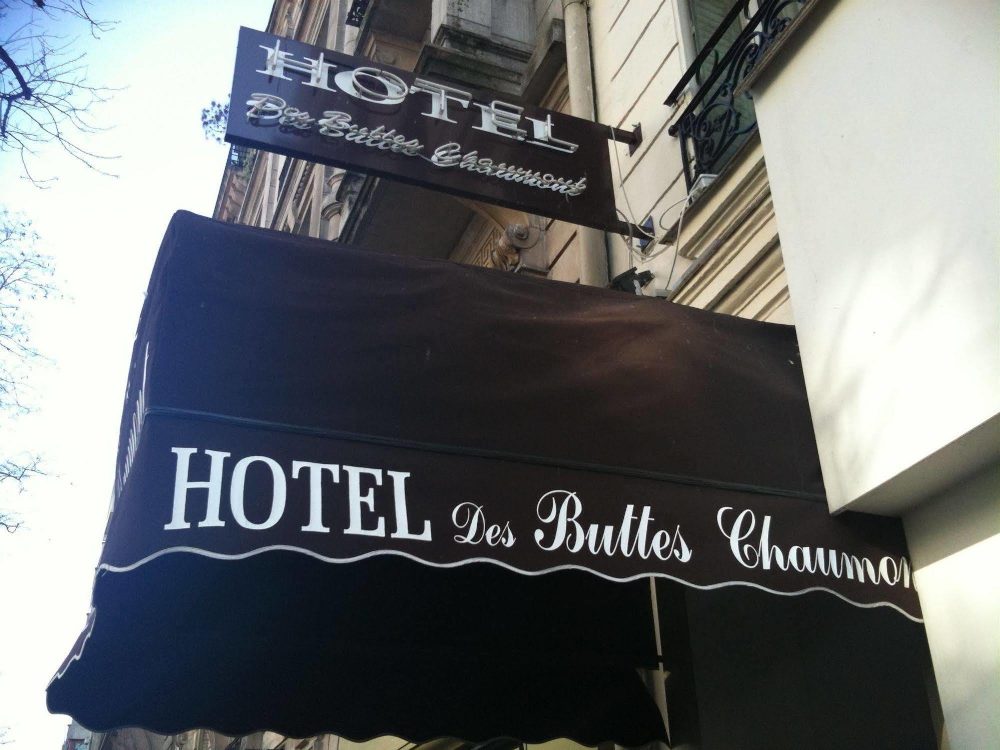 Hotel Des Buttes Chaumont Párizs Kültér fotó